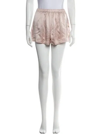 Pre-owned Leset Mini Shorts In White