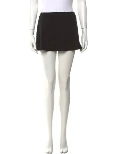 Pre-owned Leset Mini Skirt In Brown