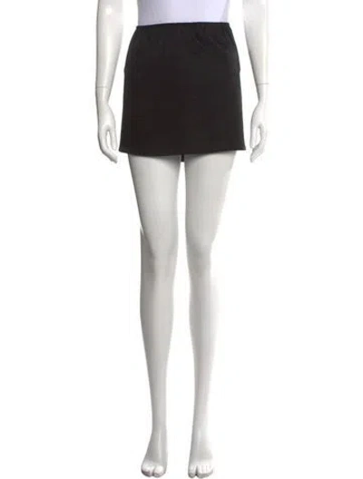 Pre-owned Leset Mini Skirt In Brown