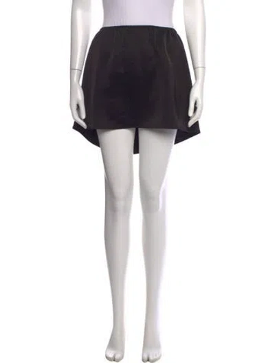 Pre-owned Leset Mini Skirt In Brown