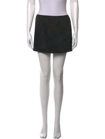 Pre-owned Leset Mini Skirt In Brown