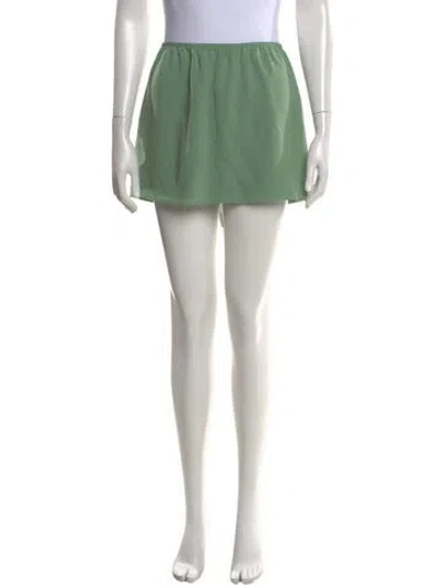 Pre-owned Leset Mini Skirt W/ Tags In Neutral