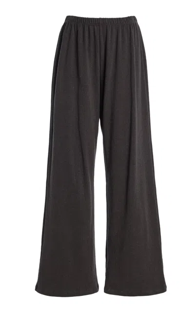 Leset Nando Lounge Pants Chocolate Melange In Brown