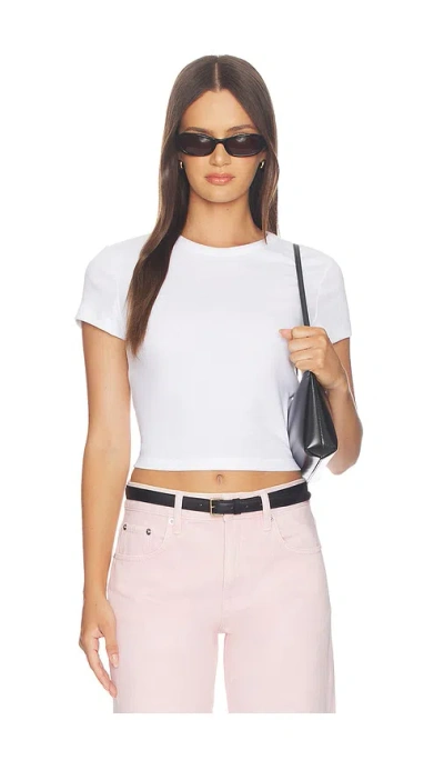 Leset Nando Baby Tee In White