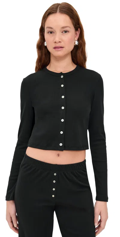 Leset Nando Cardigan Black