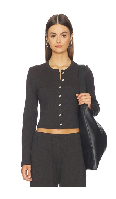 Leset Nando Cardigan In Black