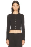 Leset Nando Cardigan In Black