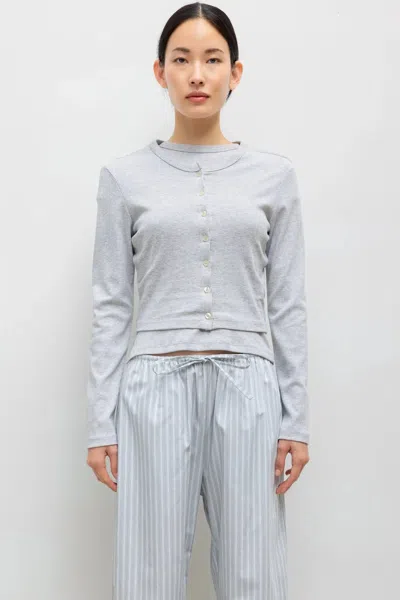 Leset Nando Cardigan In Blue