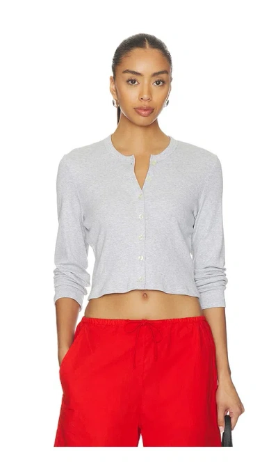 Leset Nando Cardigan In Gray