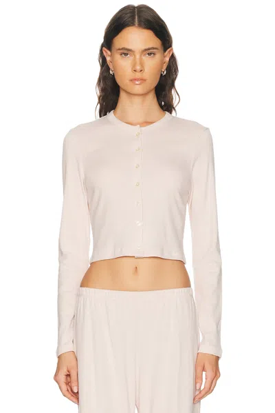 Leset Nando Cardigan In Pink