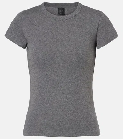Leset Nando Cotton Jersey T-shirt In Gray