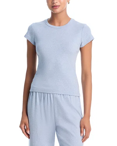 Leset Nando Cotton Slim Fit Tee In Blue