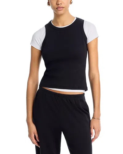 Leset Nando High Neck Cotton Tank Top