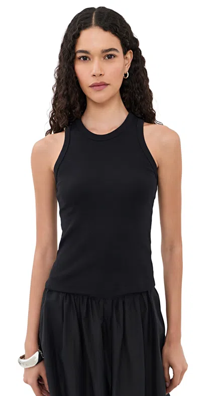 Leset Nando High Neck Tank Black