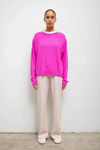 Leset Nando Lounge Pant In Pink