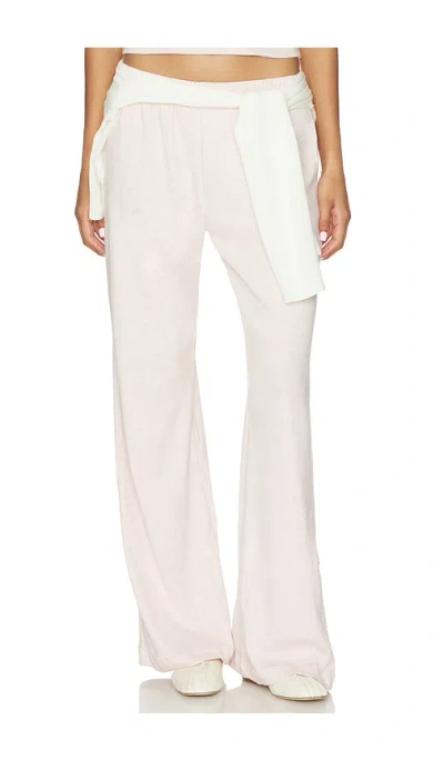 Leset Nando Lounge Pant In White