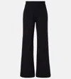 Leset Nando Ribbed-knit Cotton Sweatpants In Black