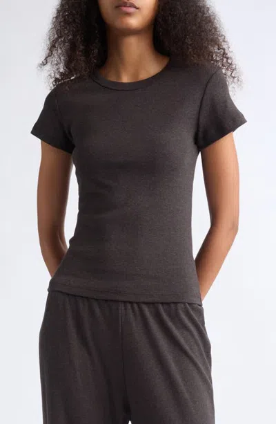 Leset Nando Slim Fit Cotton T-shirt In Gray