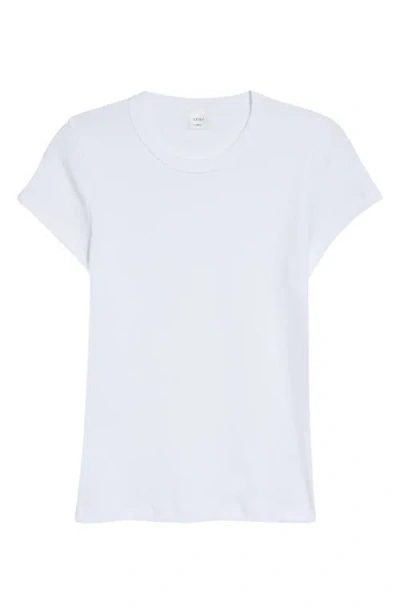 Leset Nando Slim Fit Cotton T-shirt In White