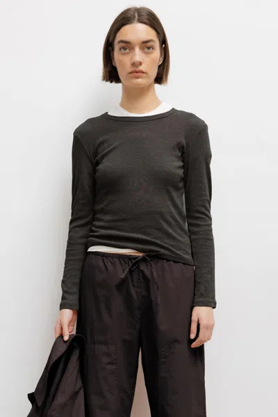 Leset Nando Slim Fit Long Sleeve In Black