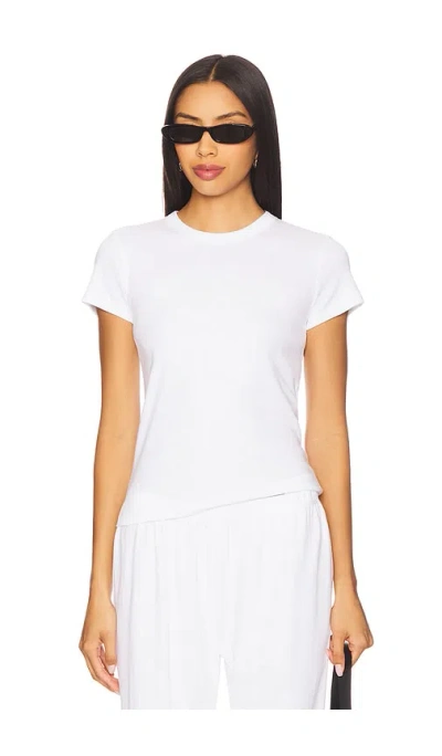 Leset Nando Slim Fit Tee In White