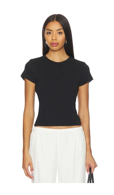 Leset Nando Slim Fit Tee In Black