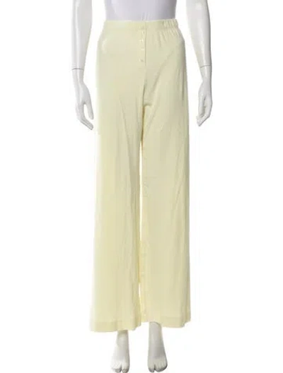 Pre-owned Leset Pajamas In Yellow