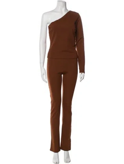 Pre-owned Leset Pant Set In Brown