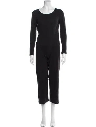 Pre-owned Leset Pant Set In Gray