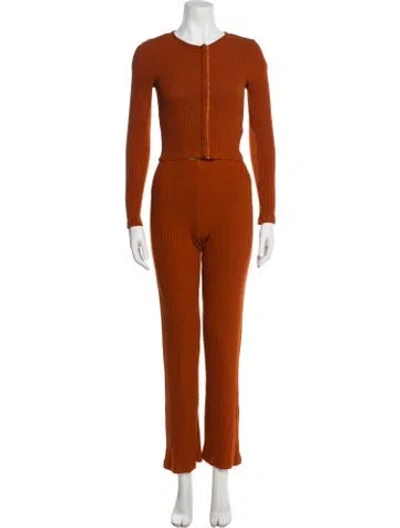 Pre-owned Leset Pant Set In Orange