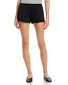 Leset Pointelle Boxer Shorts In Black