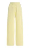 Leset Pointelle-knit Cotton Boxer Pants