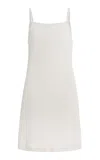 Leset Pointelle-knit Cotton Mini Dress