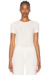 Leset Pointelle-knit Cotton-jersey T-shirt In Pink