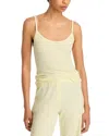 Leset Pointelle Classic Tank Top In Canary