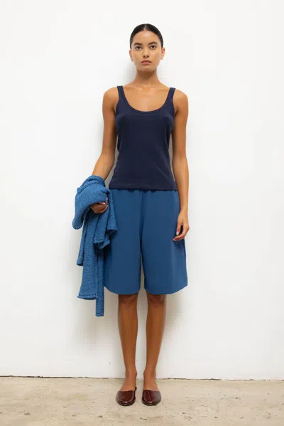 Leset Pre-order: Arielle City Short In Blue