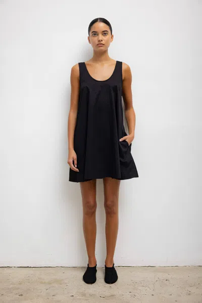 Leset Yoko Mini Tank Dress In Black