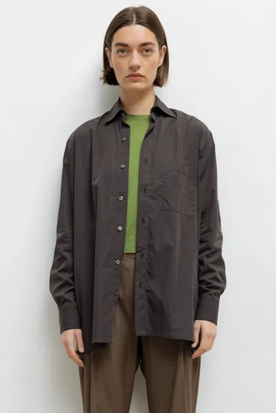 Leset Pre-order: Yoshi Classic Oversized Button Down In Gray