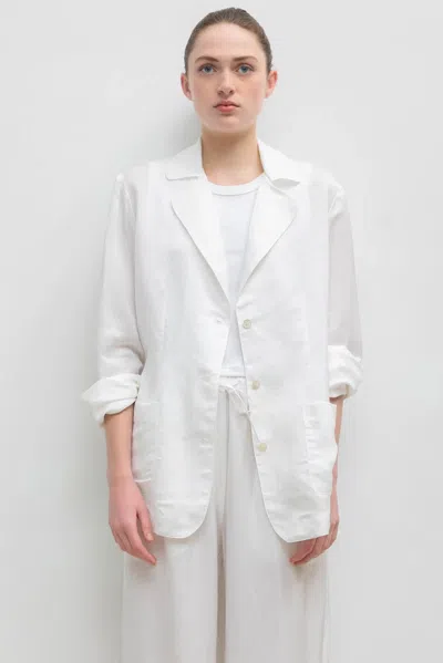 Leset Pre-order: Daniel Jacket In White