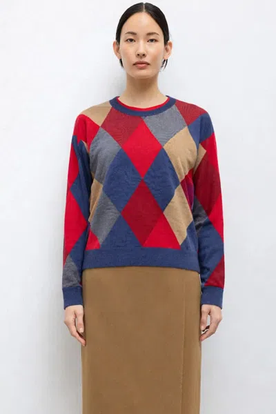 Leset Pre-order: James Argyle Oversized Crew In Multi