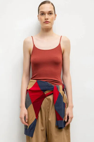 Leset Pre-order: Lauren Classic Tank In Rust
