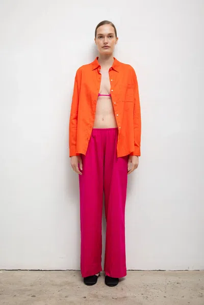 Leset Pre-order: Yoko Pocket Pant In Pink