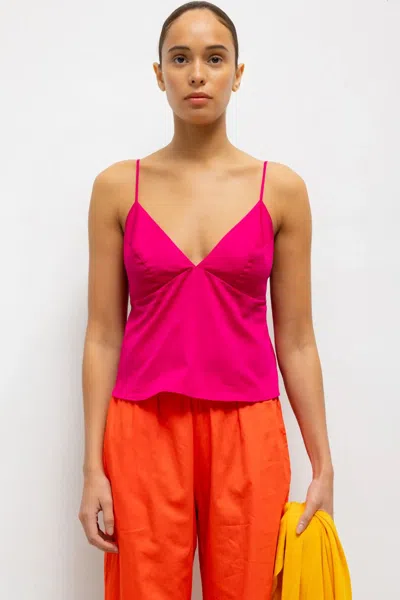 Leset Pre-order: Yoko Triangle Tank In Pink