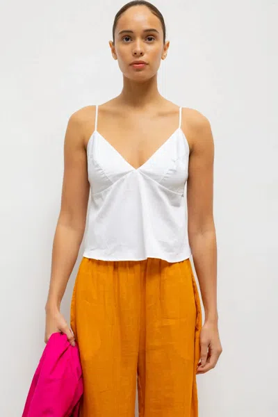 Leset Pre-order: Yoko Triangle Tank In White