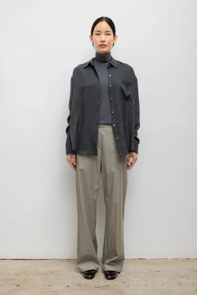 Leset Pre-order: Yoshi Stripe Painter Pant In Neutral