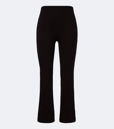 Leset Rio Flared Pants In Brown