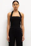 Leset Rio Halter Top Ii In Black