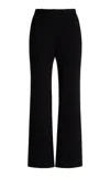 Leset Rio High-rise Flared Pants In Black