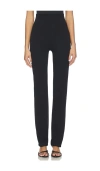 Leset Rio High Waist Straight Pant Ii In Black
