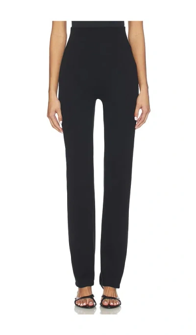 Leset Rio High Waist Straight Pant Ii In Black